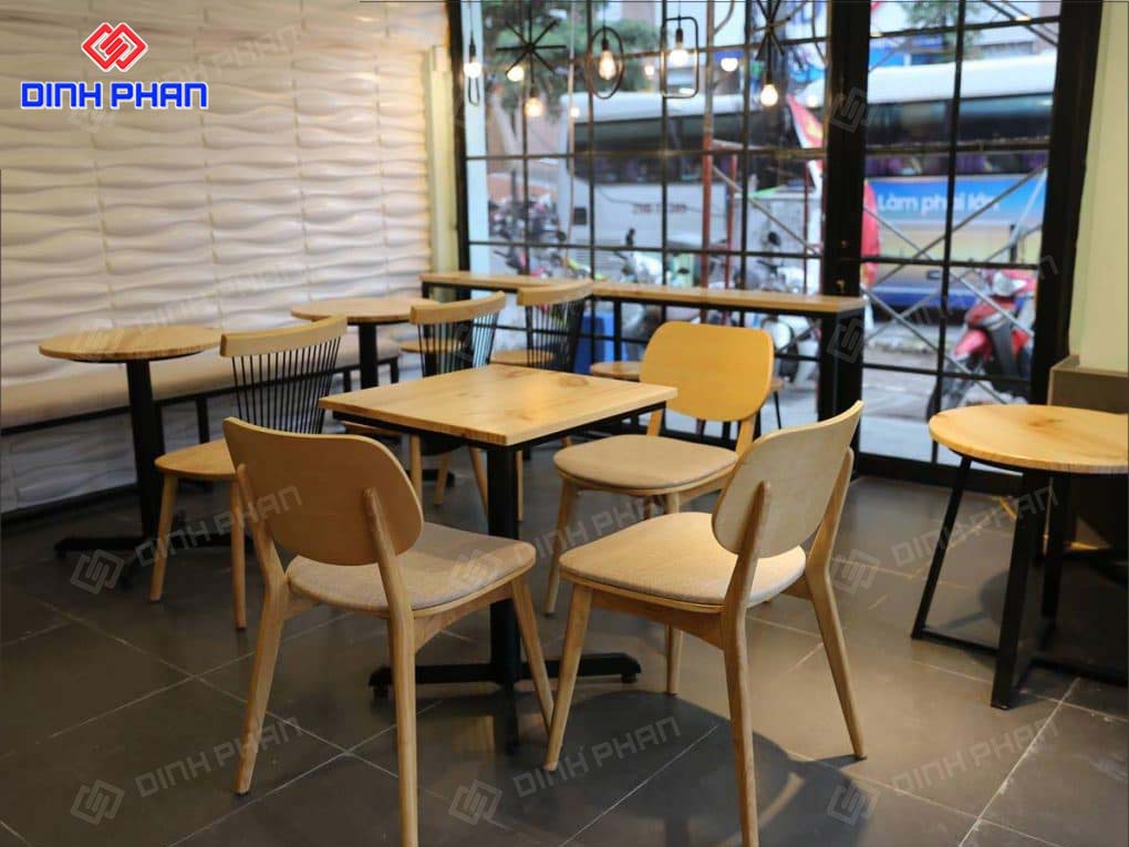 Mẫu Bàn Ghế Quán Cafe Đẹp, Đa Dạng Mẫu Mã, Giá Rẻ