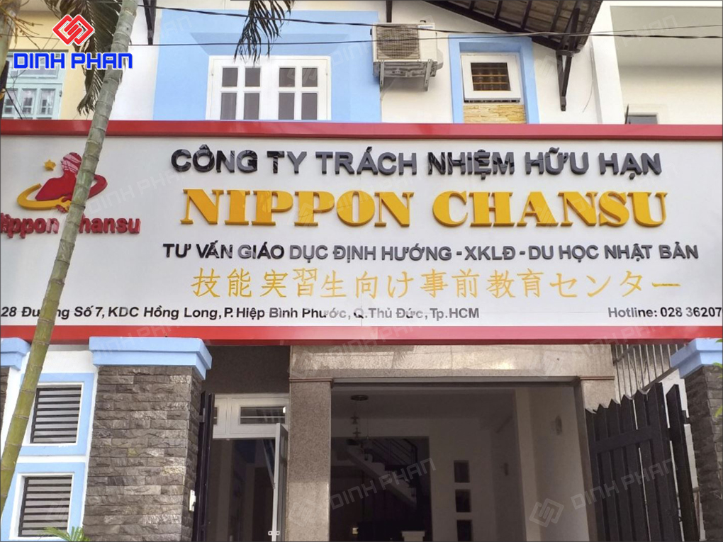 Làm Bảng Hiệu Công Ty Đẹp, Đa Dạng Chất Liệu, Giá Rẻ