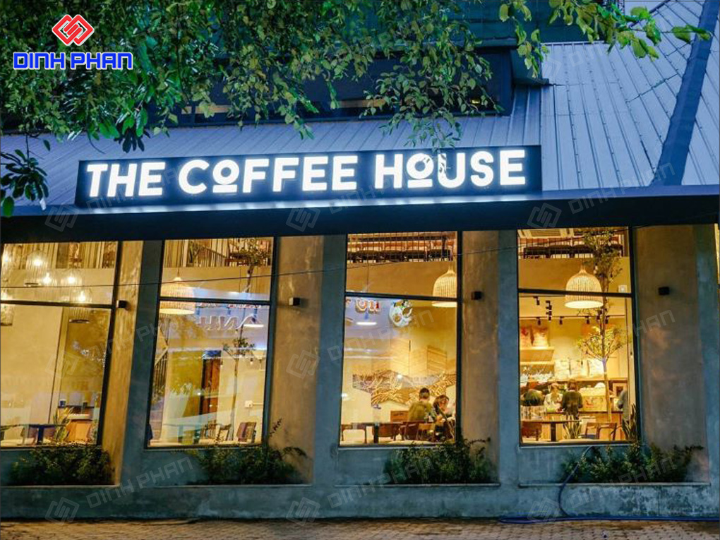 Làm Bảng Hiệu Quán Cafe Trọn Gói, Ấn Tượng, Giá Rẻ