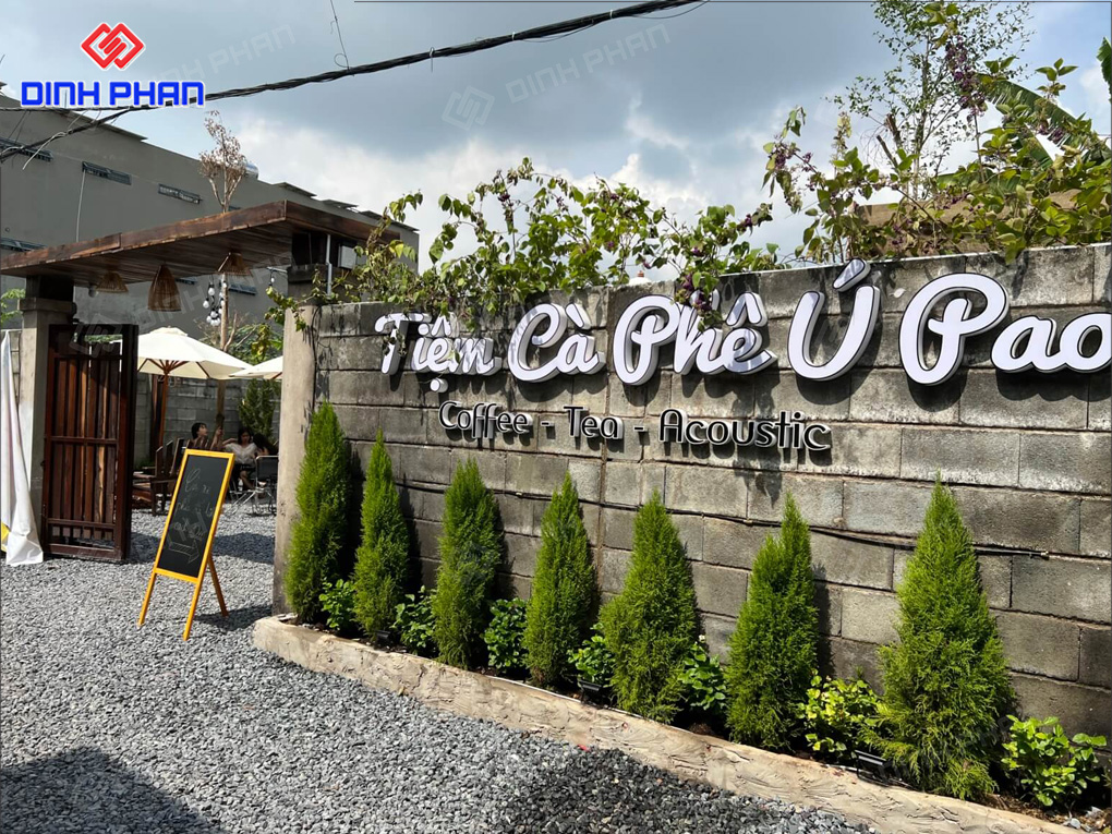 Làm Bảng Hiệu Quán Cafe Trọn Gói, Ấn Tượng, Giá Rẻ