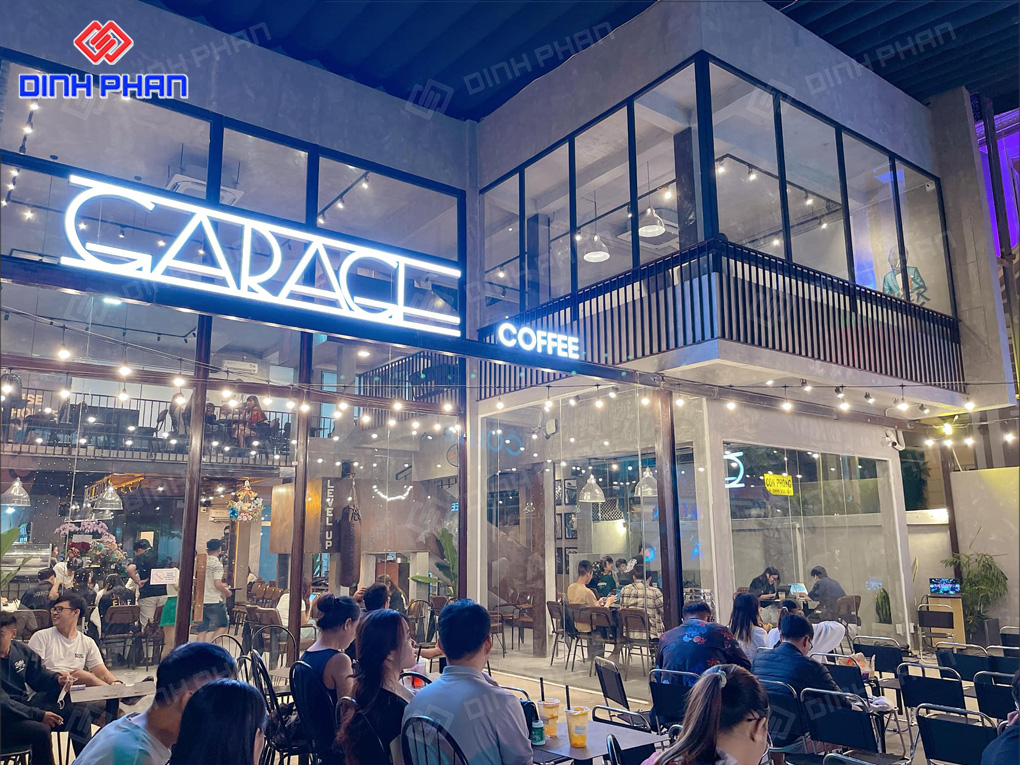 Làm Bảng Hiệu Quán Cafe Trọn Gói, Ấn Tượng, Giá Rẻ