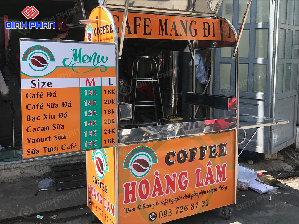 20+ Mẫu Bảng Hiệu Cafe Mang Đi Đẹp Lạ, Ấn Tượng