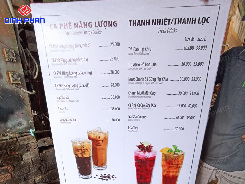 20+ Mẫu Bảng Hiệu Cafe Mang Đi Đẹp Lạ, Ấn Tượng