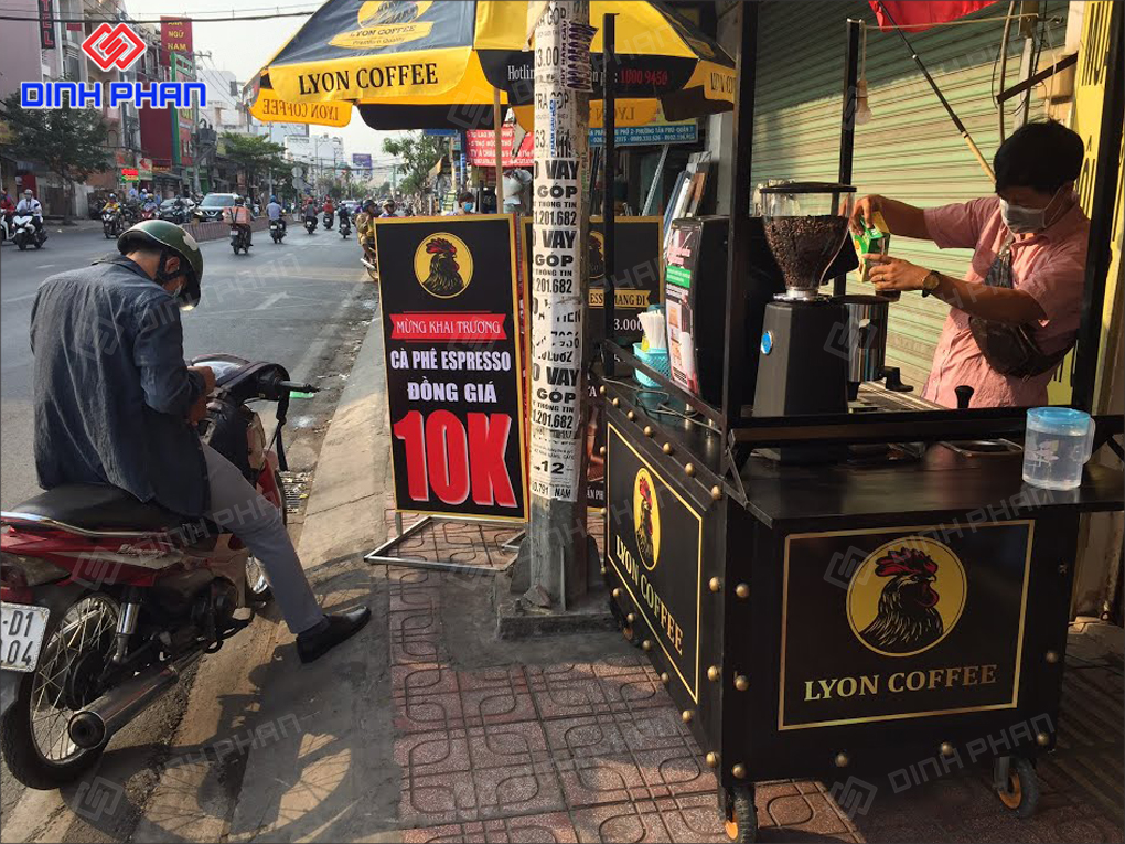 20+ Mẫu Bảng Hiệu Cafe Mang Đi Đẹp Lạ, Ấn Tượng