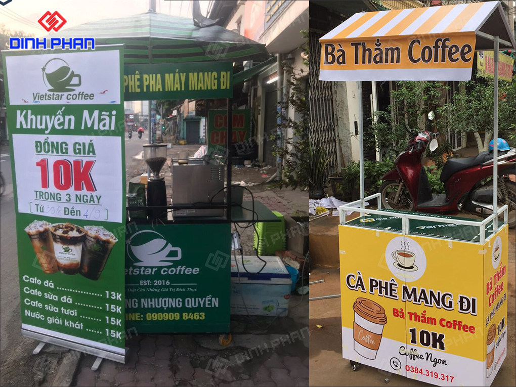 20+ Mẫu Bảng Hiệu Cafe Mang Đi Đẹp Lạ, Ấn Tượng