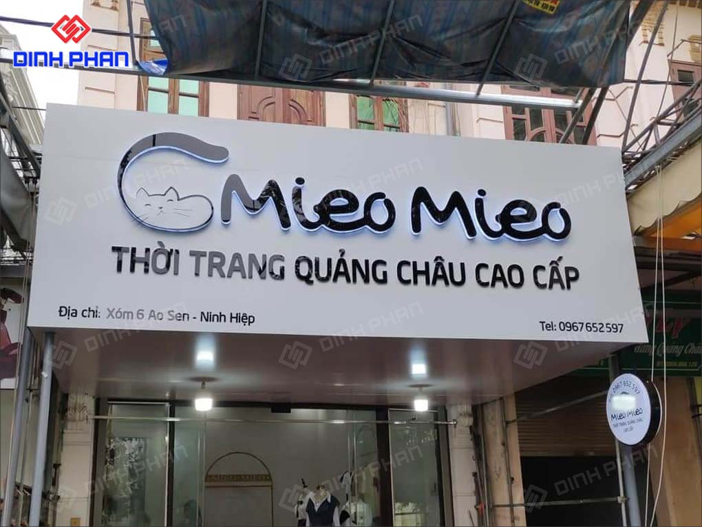 20+ Mẫu Bảng Hiệu Đẹp, Thu Hút, Nổi Bật Năm 2025