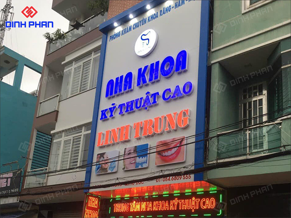 Làm Bảng Hiệu Nha Khoa Đẳng Cấp, Chuyên Nghiệp