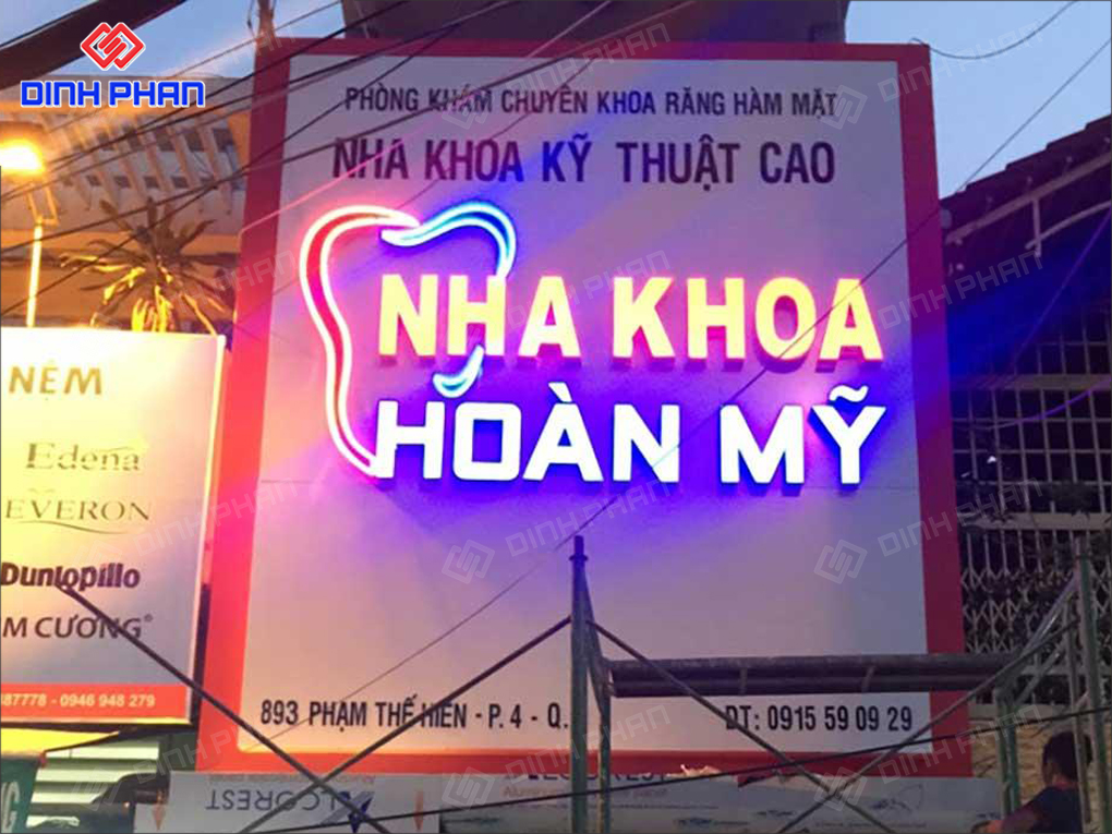 Làm Bảng Hiệu Nha Khoa Đẳng Cấp, Chuyên Nghiệp