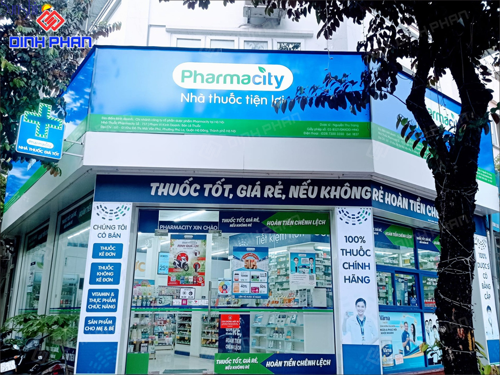 Làm Bảng Hiệu Nhà Thuốc Chuyên Nghiệp, Đạt Chuẩn GPP