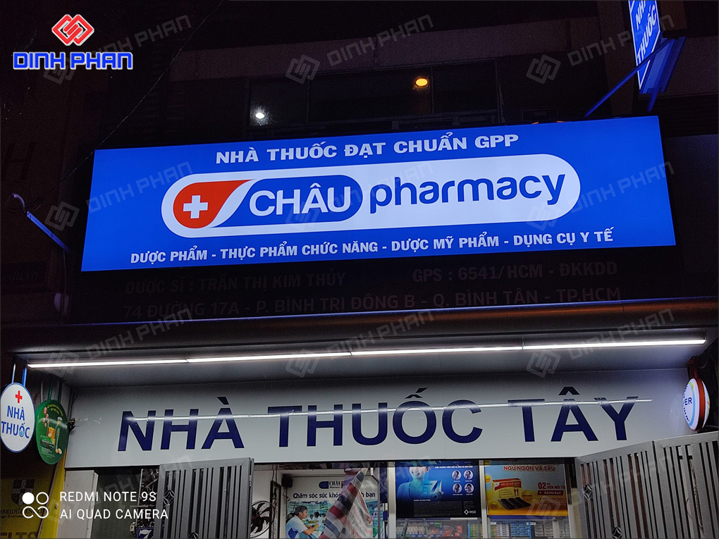 Làm Bảng Hiệu Nhà Thuốc Chuyên Nghiệp, Đạt Chuẩn GPP