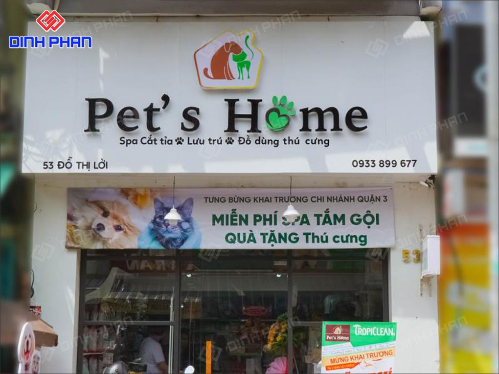 25+ Mẫu Bảng Hiệu Pet Shop Dễ Thương, Ấn Tượng, Hút Khách