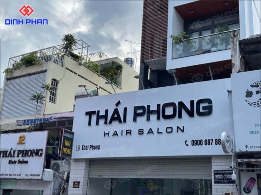 Làm Bảng Hiệu Salon Tóc Trọn Gói, Độc Đáo, Giá Rẻ