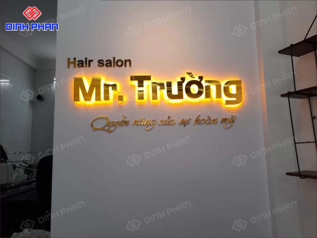 Làm Bảng Hiệu Salon Tóc Trọn Gói, Độc Đáo, Giá Rẻ