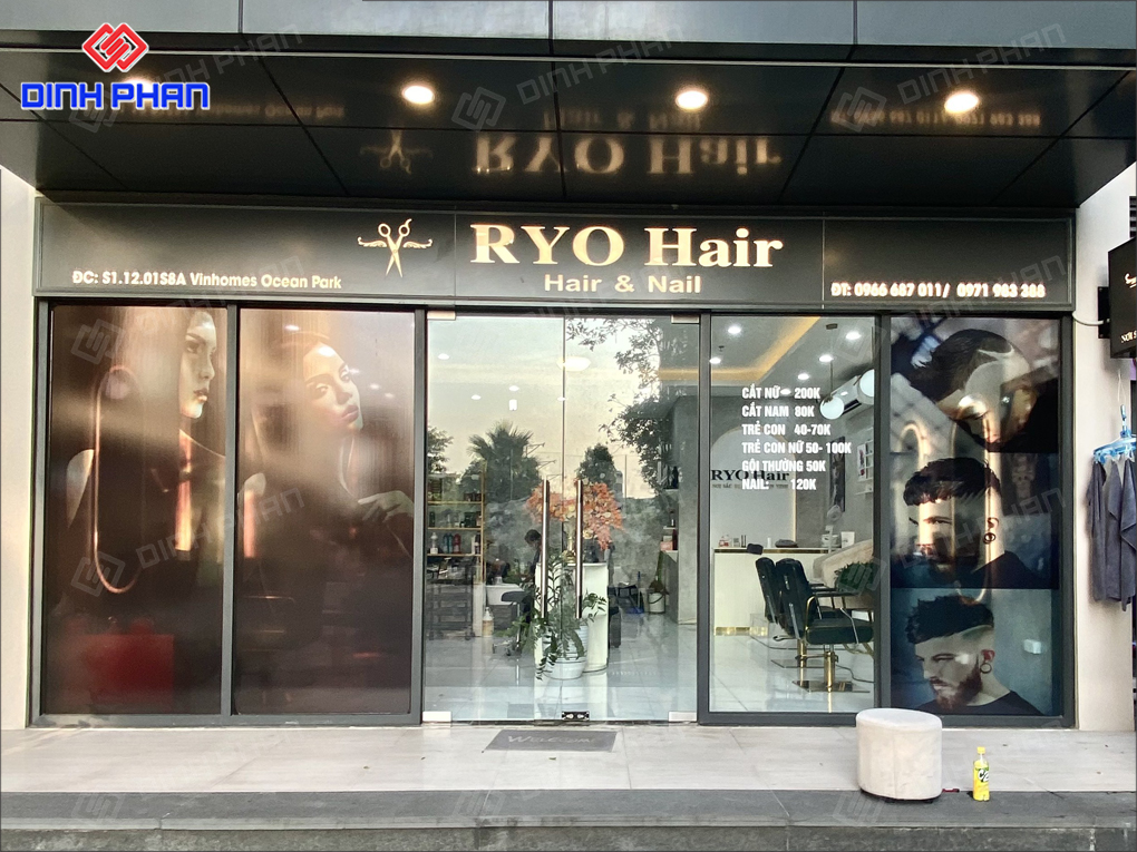 Làm Bảng Hiệu Salon Tóc Trọn Gói, Độc Đáo, Giá Rẻ