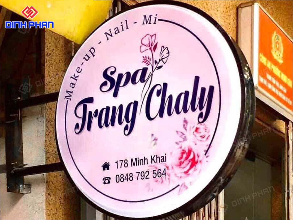 Làm Biển Quảng Cáo Spa Trọn Gói, Tinh Tế, Chuyên Nghiệp