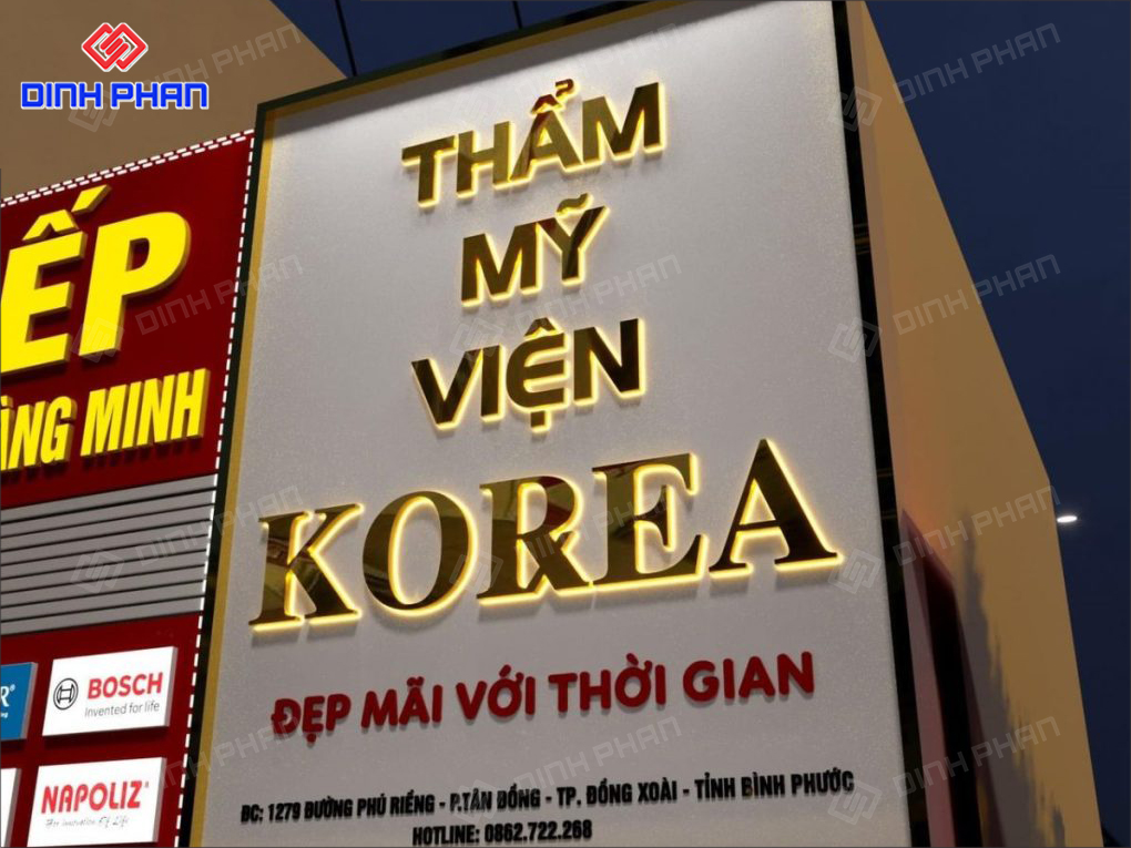 Thi Công Biển Quảng Cáo Chữ Nổi Chất Lượng, Giá Rẻ