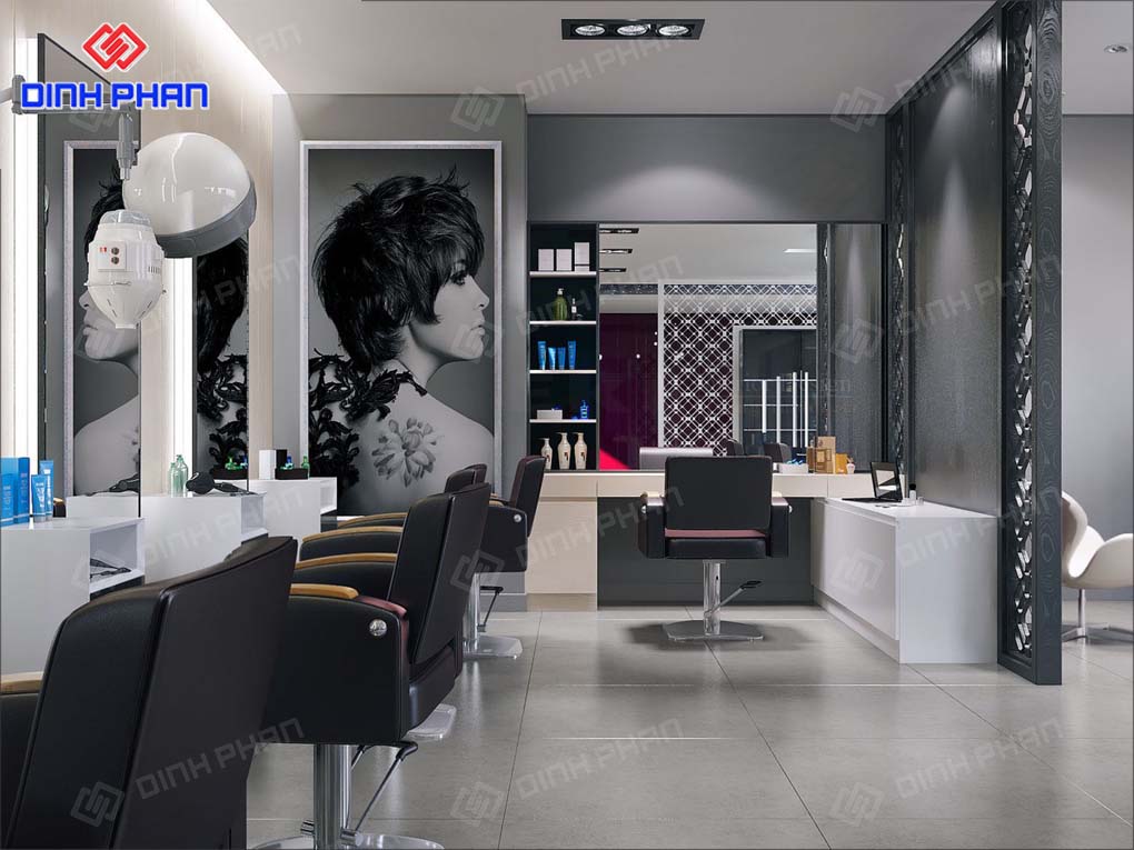 Thiết Kế Salon Tóc Trọn Gói, Thời Thượng, Chuyên Nghiệp