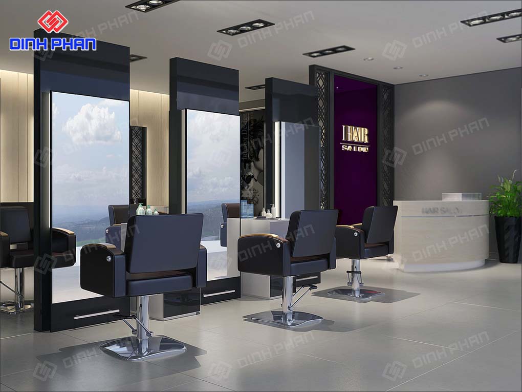 Thiết Kế Salon Tóc Trọn Gói, Thời Thượng, Chuyên Nghiệp