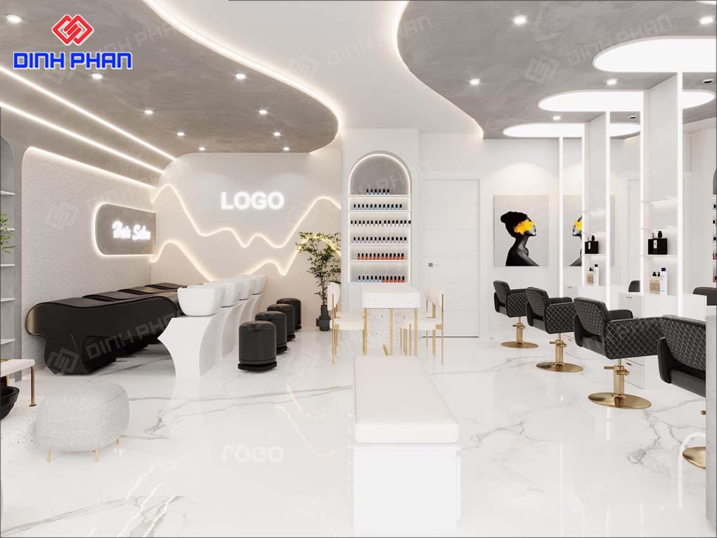 Thiết Kế Salon Tóc Trọn Gói, Thời Thượng, Chuyên Nghiệp