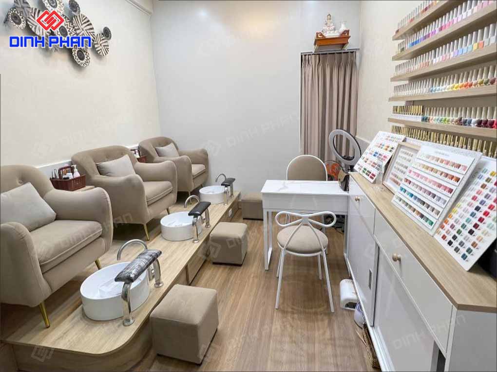 Thiết Kế Tiệm Nail Trọn Gói, Sang Chảnh, Hiện Đại