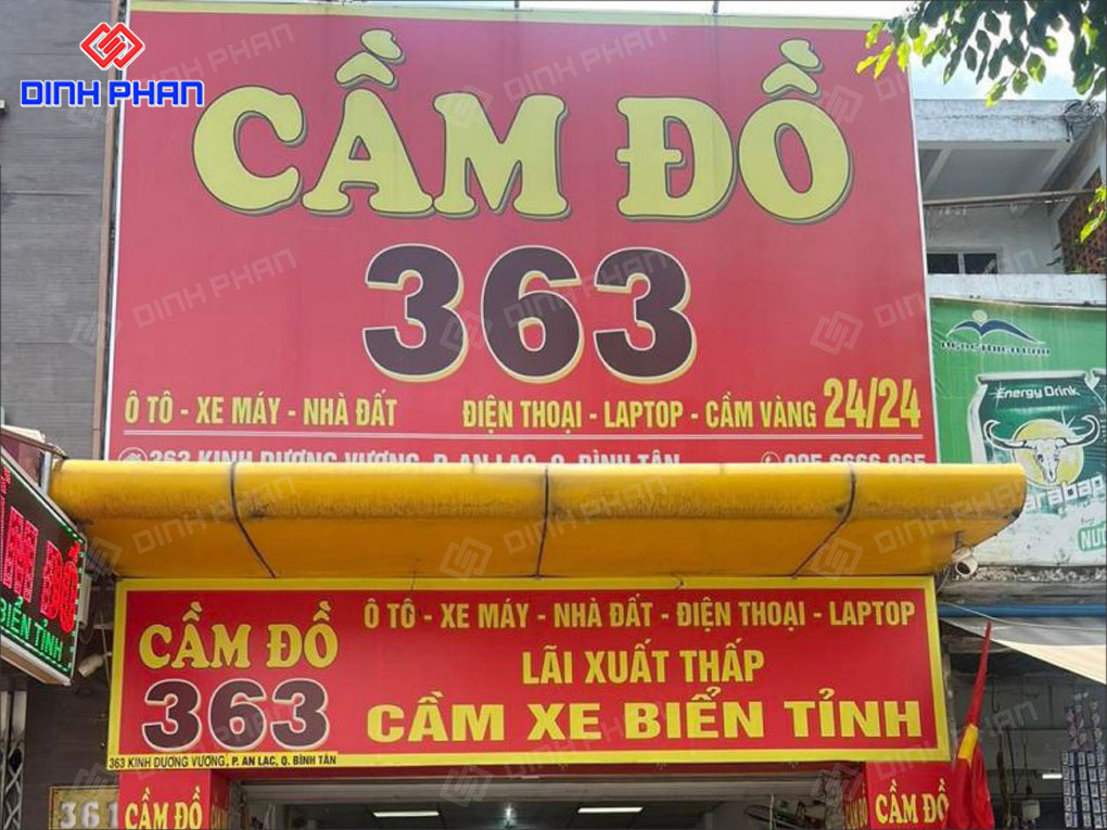 Dịch Vụ Làm Bảng Hiệu Cầm Đồ Uy Tín, Chuyên Nghiệp