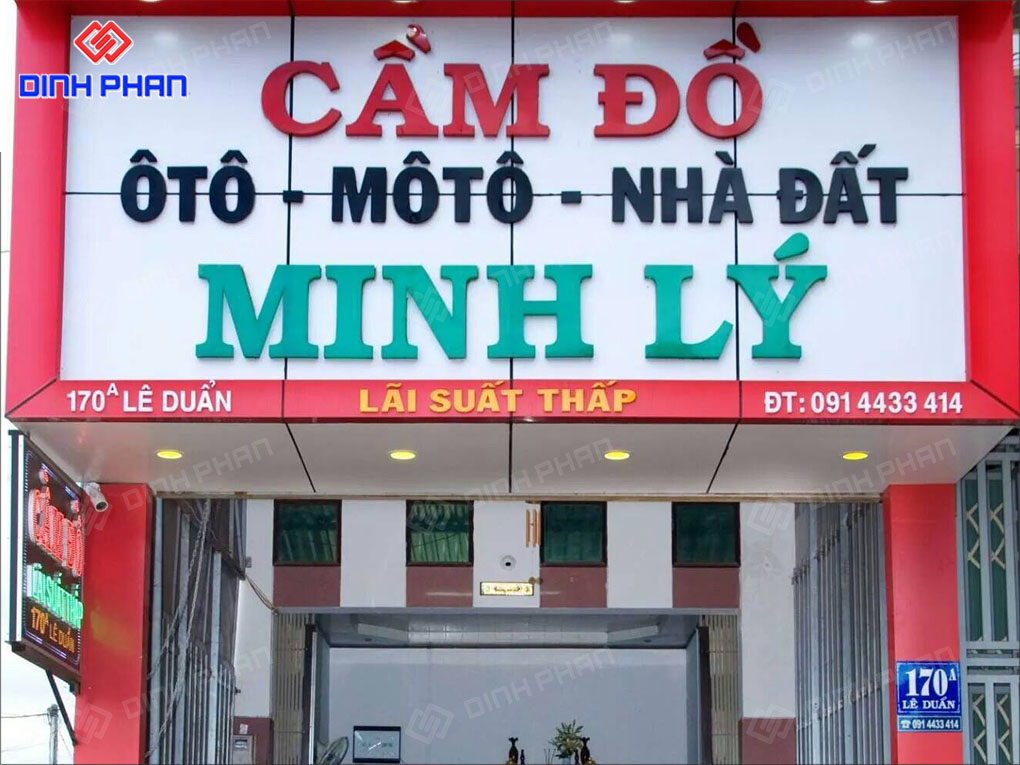 Dịch Vụ Làm Bảng Hiệu Cầm Đồ Uy Tín, Chuyên Nghiệp