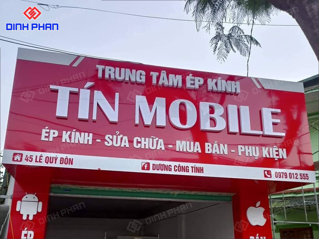 Thiết Kế, Thi Công Bảng Hiệu Alu Chữ Nổi Chất Lượng, Giá Rẻ