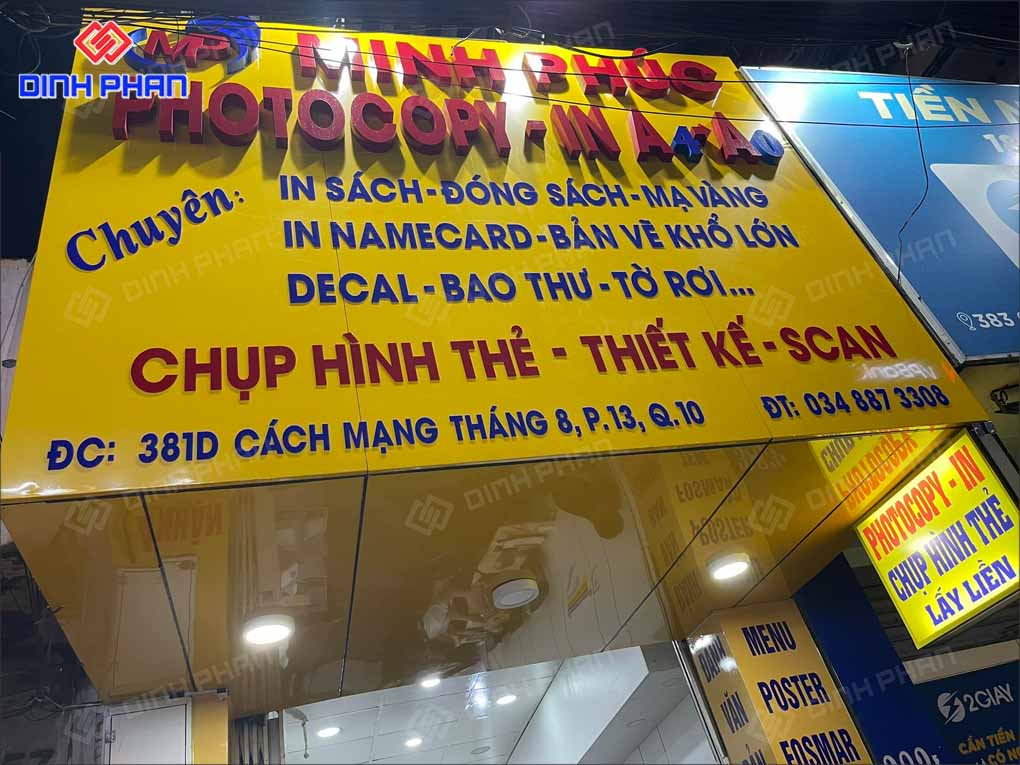Dịch Vụ Làm Bảng Hiệu Photocopy Trọn Gói, Giá Rẻ Dịch Vụ Làm Bảng Hiệu Photocopy Trọn Gói, Giá Rẻ
