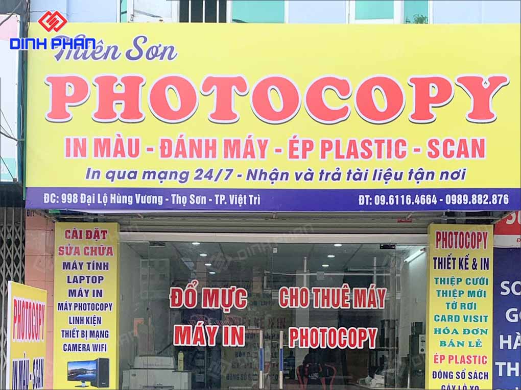 Dịch Vụ Làm Bảng Hiệu Photocopy Trọn Gói, Giá Rẻ Dịch Vụ Làm Bảng Hiệu Photocopy Trọn Gói, Giá Rẻ