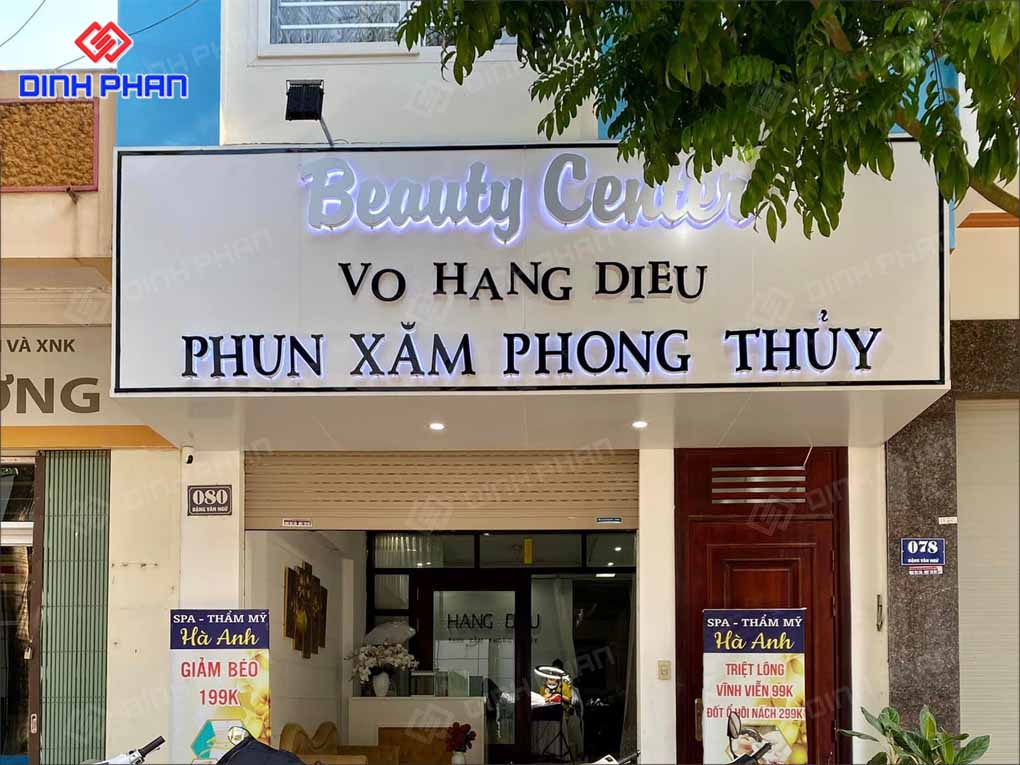 Làm Bảng Hiệu Phun Xăm Thẩm Mỹ Trọn Gói, Giá Rẻ