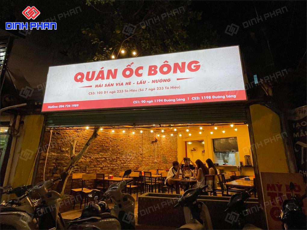 20+ Mẫu Bảng Hiệu Quán Ốc Độc Đáo, Ấn Tượng