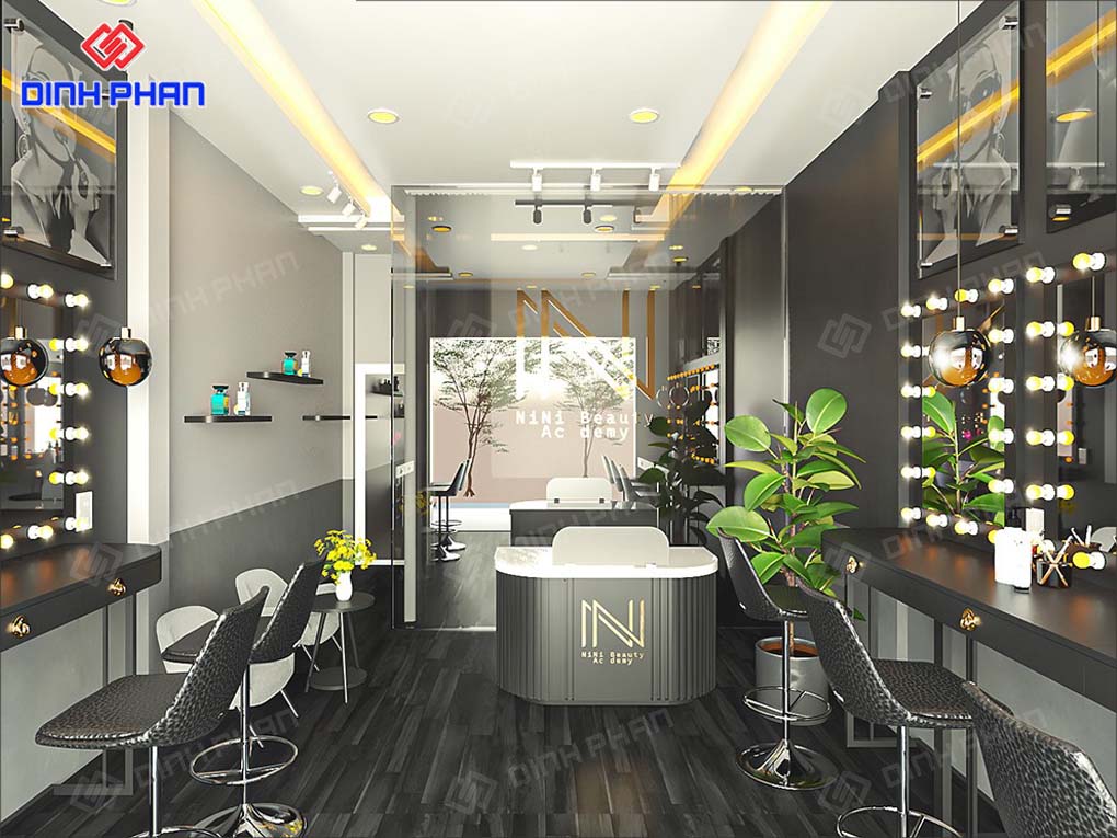 Decor Tiệm Makeup Nhỏ Hợp Xu Hướng, Tối Ưu Không Gian