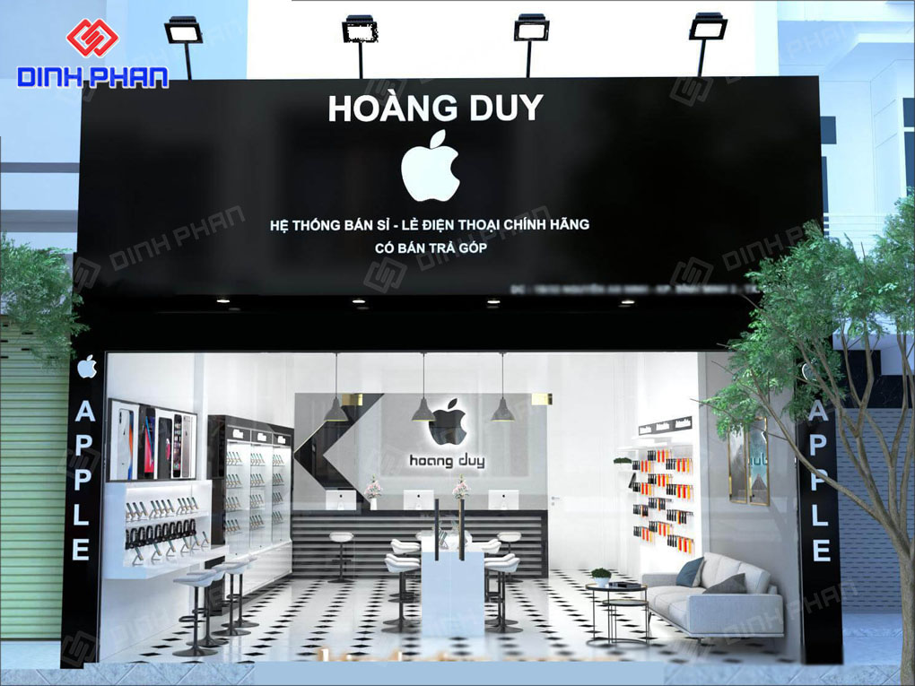 Thiết Kế Shop Điện Thoại Hiện Đại, Ấn Tượng Tại TPHCM