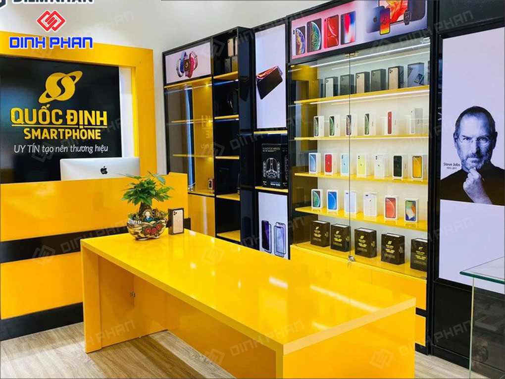 Thiết Kế Shop Điện Thoại Hiện Đại, Ấn Tượng Tại TPHCM