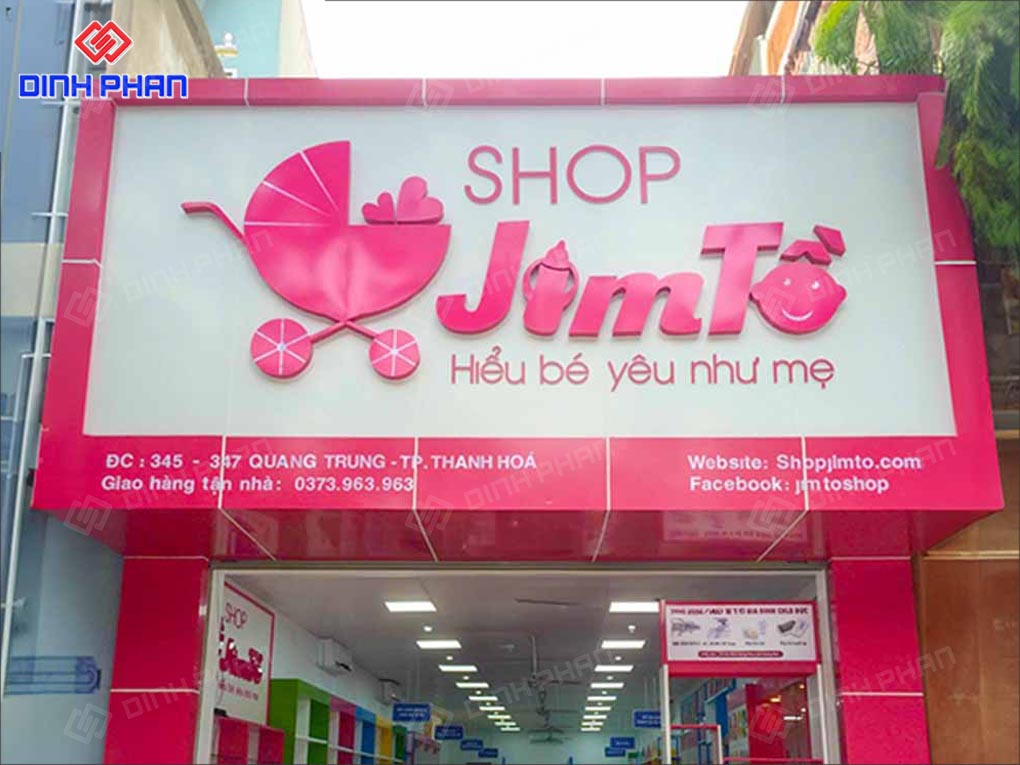 Thiết Kế Shop Mẹ Và Bé Ấn Tượng, Tiện Nghi, Thu Hút