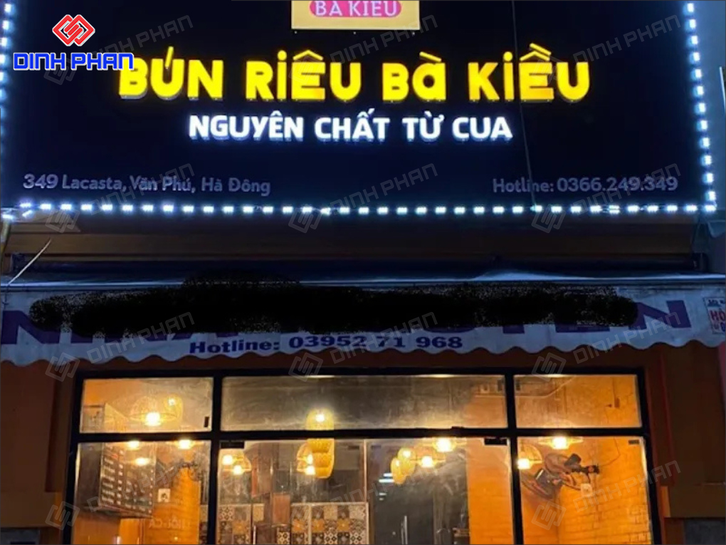 Làm Bảng Hiệu Bún Riêu Đẹp, Ấn Tượng, Thu Hút Làm Bảng Hiệu Bún Riêu Đẹp, Ấn Tượng, Thu Hút