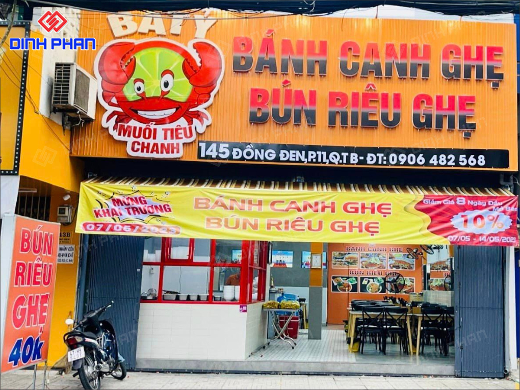 Làm Bảng Hiệu Bún Riêu Đẹp, Ấn Tượng, Thu Hút Làm Bảng Hiệu Bún Riêu Đẹp, Ấn Tượng, Thu Hút