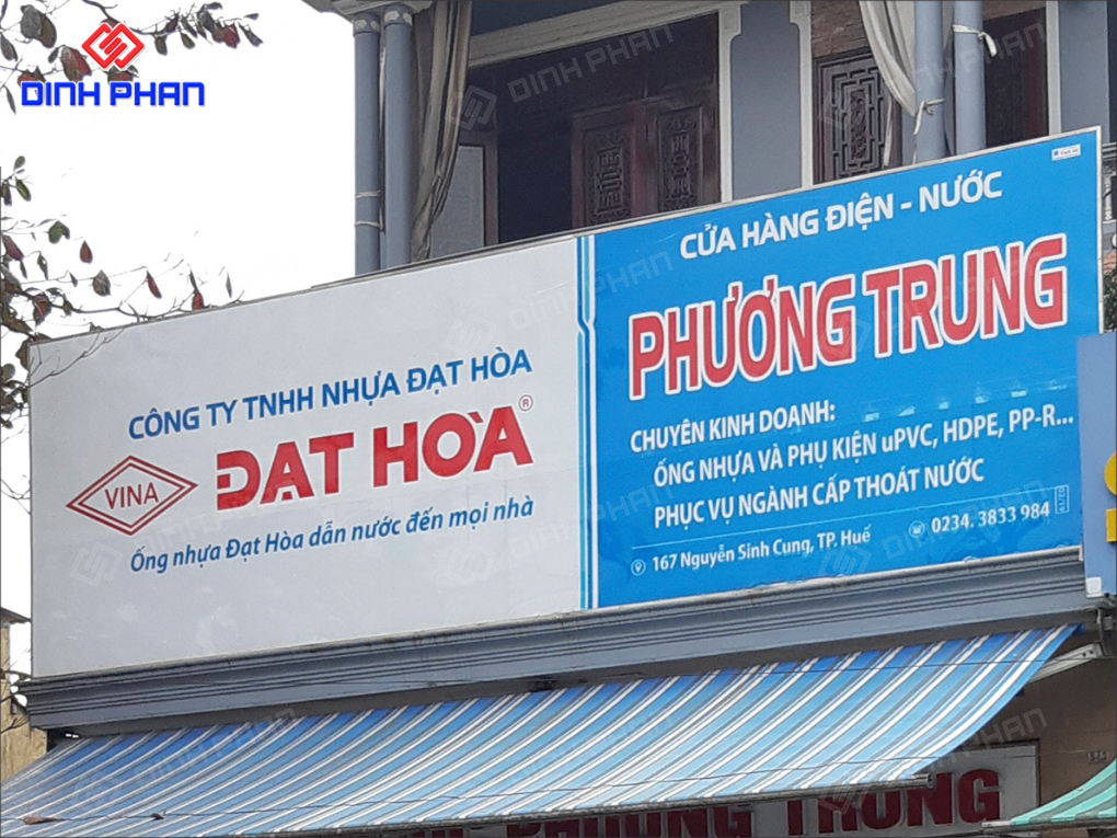 15+ Mẫu Bảng Hiệu Cửa Hàng Điện Nước Bền, Đẹp, Nổi Bật