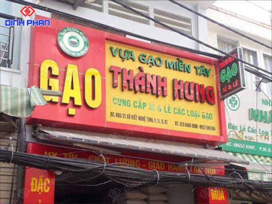 15+ Mẫu Bảng Hiệu Đại Lý Gạo Bắt Mắt, Hút Khách