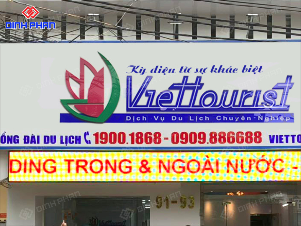 25+ Mẫu Bảng Hiệu Dịch Vụ Du Lịch Sang - Xịn - Mịn