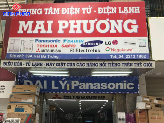 20+ Mẫu Bảng Hiệu Điện Lạnh Ấn Tượng, Chuyên Nghiệp