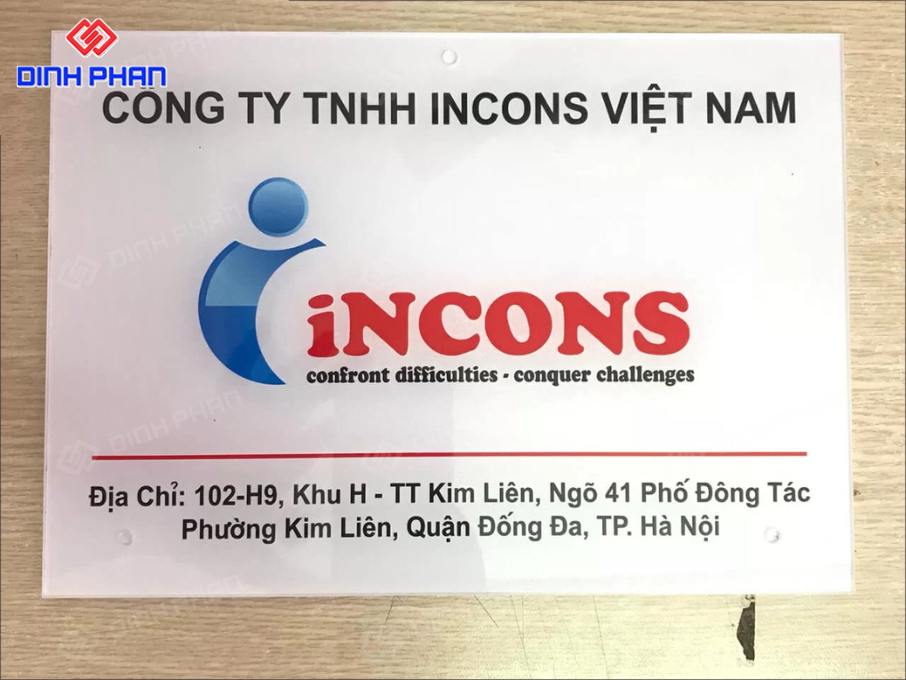Làm Bảng Hiệu Mica Dán Decal Đẹp, Bền, Giá Rẻ Làm Bảng Hiệu Mica Dán Decal Đẹp, Bền, Giá Rẻ