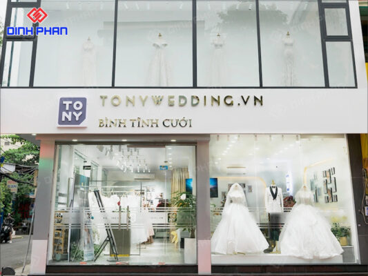20+ Mẫu Bảng Hiệu Studio Áo Cưới Sang Trọng, Hút Mắt