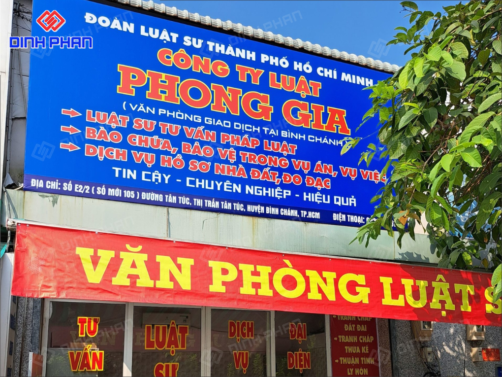 20+ Mẫu Bảng Hiệu Văn Phòng Luật Sư Uy Tín, Chuyên Nghiệp