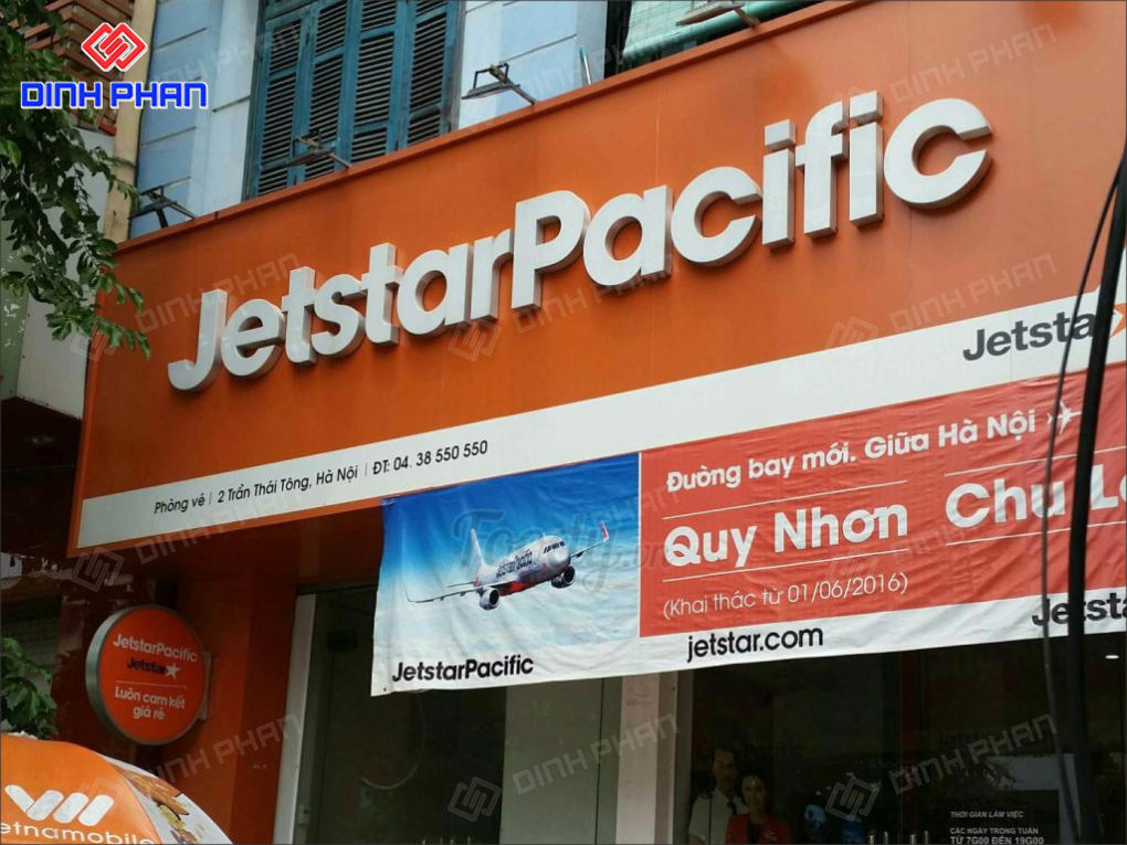 Làm Bảng Hiệu Vé Máy Bay Trọn Gói, Chuyên Nghiệp
