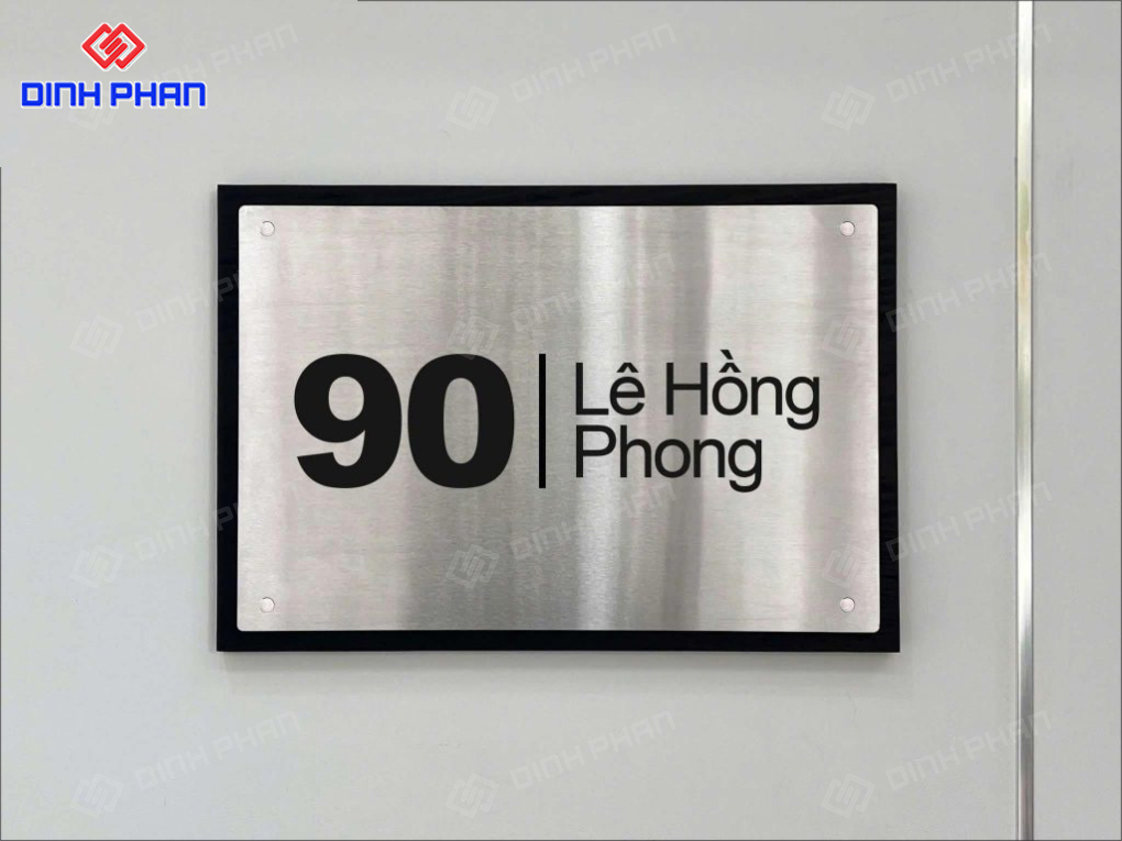 20+ Mẫu Bảng Số Nhà Inox Đẳng Cấp, Ấn Tượng 20+ Mẫu Bảng Số Nhà Inox Đẳng Cấp, Ấn Tượng