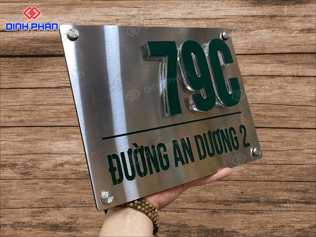20+ Mẫu Bảng Số Nhà Inox Đẳng Cấp, Ấn Tượng 20+ Mẫu Bảng Số Nhà Inox Đẳng Cấp, Ấn Tượng