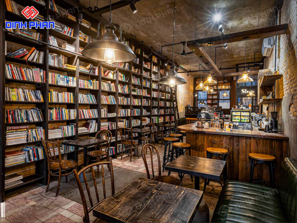 Thiết Kế Cafe Sách Tinh Tế, Cực Chill Cho Người Yêu Sách Thiết Kế Cafe Sách Tinh Tế, Cực Chill Cho Người Yêu Sách