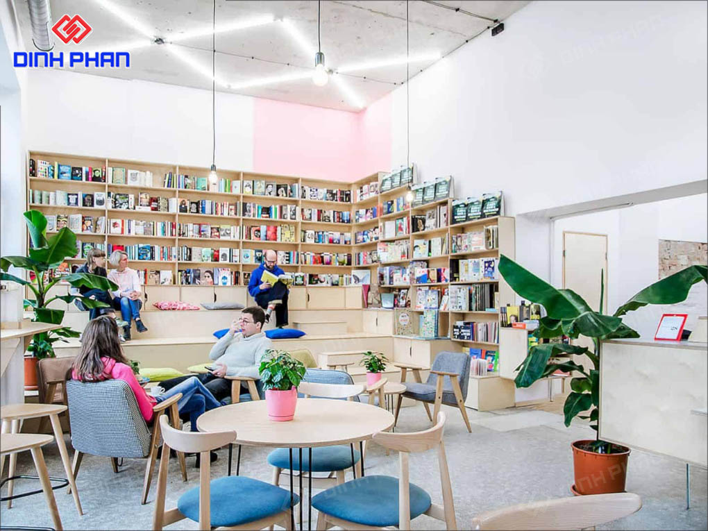 Thiết Kế Cafe Sách Tinh Tế, Cực Chill Cho Người Yêu Sách Thiết Kế Cafe Sách Tinh Tế, Cực Chill Cho Người Yêu Sách