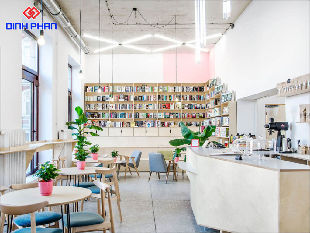 Thiết Kế Cafe Sách Tinh Tế, Cực Chill Cho Người Yêu Sách Thiết Kế Cafe Sách Tinh Tế, Cực Chill Cho Người Yêu Sách
